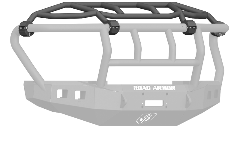 Ford F-250 Front Bumper - Road Armor - Stealth Intimidator Guard - Tex Blk - `11-`19